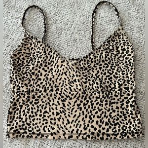Leopard Print Tank Top